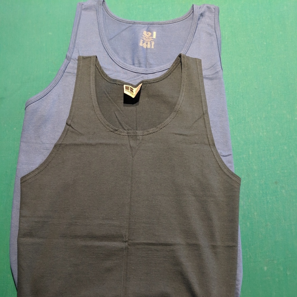 Fruit of the Loom Tank and Russell Athletic Tank